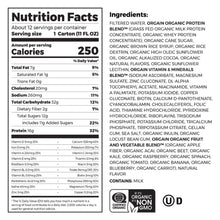 Load image into Gallery viewer, Oral Supplement Orgain® Organic Nutritional Shake Creamy Chocolate Fudge Flavor Ready to Use 11 oz. Carton