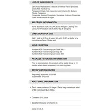 Load image into Gallery viewer, Electrolyte Replenishment Drink Mix Sqwincher® Quik Stik® Zero Grape Flavor 0.11 oz.