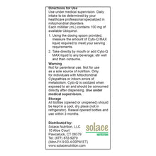 Load image into Gallery viewer, Oral Supplement Cyto-Q™MAX Unflavored Ready to Use 5.7 oz. Bottle