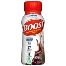Load image into Gallery viewer, Oral Supplement Boost® Original Rich Chocolate Flavor Ready to Use 8 oz. Bottle
