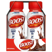 Load image into Gallery viewer, Oral Supplement Boost® Original Rich Chocolate Flavor Ready to Use 8 oz. Bottle