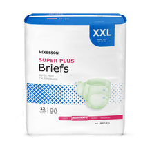 Load image into Gallery viewer, Unisex Adult Incontinence Brief McKesson Super Plus 2X-Large Disposable Moderate Absorbency
