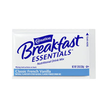 Load image into Gallery viewer, Oral Supplement Carnation® Breakfast Essentials® French Vanilla Flavor Powder 36 Gram Individual Packet