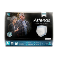 Load image into Gallery viewer, Unisex Adult Absorbent Underwear Attends® Premier Pull On with Tear Away Seams Large Disposable Heavy Absorbency