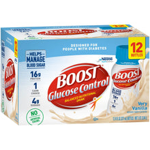 Load image into Gallery viewer, Oral Supplement Boost® Glucose Control® Vanilla Delight Flavor Ready to Use 8 oz. Bottle