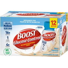 Load image into Gallery viewer, Oral Supplement Boost® Glucose Control® Vanilla Delight Flavor Ready to Use 8 oz. Bottle