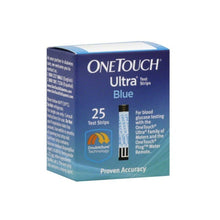 Load image into Gallery viewer, LifeScan OneTouch® Ultra® Blue Glucose Test Strips