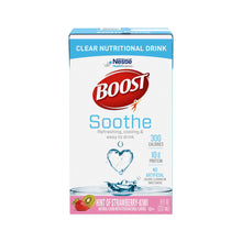 Load image into Gallery viewer, Oral Supplement Boost® Soothe Strawberry Kiwi Flavor Ready to Use 8 oz. Carton