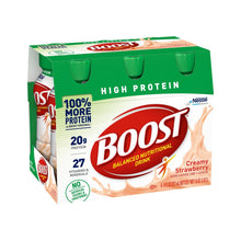 Load image into Gallery viewer, Boost® High Protein Strawberry Oral Supplement, 8 oz. Bottle