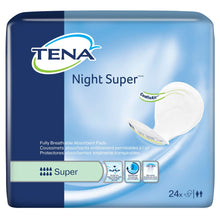 Load image into Gallery viewer,  Incontinence LIner TENA® Night Super™ 27 Inch Length Heavy Absorbency Dry-Fast Core™ One Size Fits Most Adult Unisex Disposable