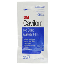 Load image into Gallery viewer, Skin Barrier Applicator 3M™ Cavilon™ No Sting 26 to 62% Strength Hexamethyldisiloxane / Isooctane / Acrylate Terpolymer / Polyphenylmethylsiloxane Individual Packet Sterile