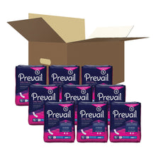 Load image into Gallery viewer, Bladder Control Pad Prevail® Daily Pads 11 Inch Length Moderate Absorbency Polymer Core One Size Fits Most Adult Female Disposable