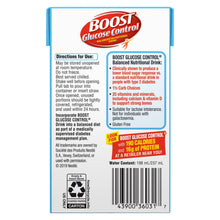 Load image into Gallery viewer, Oral Supplement Boost® Glucose Control® Strawberry Flavor Ready to Use 8 oz. Tetra Brik