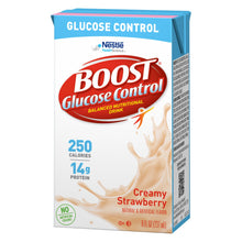 Load image into Gallery viewer, Oral Supplement Boost® Glucose Control® Strawberry Flavor Ready to Use 8 oz. Tetra Brik