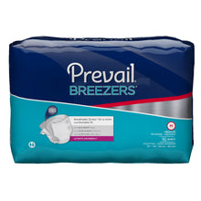 Load image into Gallery viewer,  Unisex Adult Incontinence Brief Prevail® Breezers® Medium Disposable Heavy Absorbency