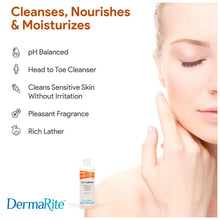 Load image into Gallery viewer, Shampoo and Body Wash DermaVera® 7.5 oz. Flip Top Bottle Scented