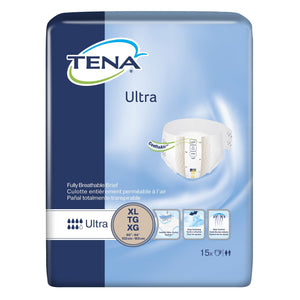  Unisex Adult Incontinence Brief TENA® Ultra X-Large Disposable Moderate Absorbency 