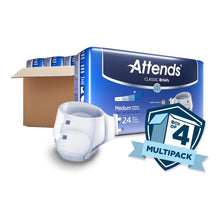Load image into Gallery viewer,  Unisex Adult Incontinence Brief Attends® Classic Medium Disposable Heavy Absorbency