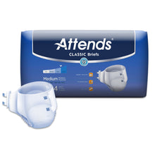 Load image into Gallery viewer,  Unisex Adult Incontinence Brief Attends® Classic Medium Disposable Heavy Absorbency 
