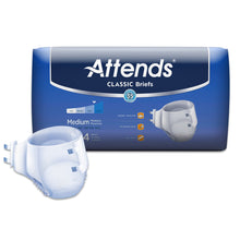 Load image into Gallery viewer,  Unisex Adult Incontinence Brief Attends® Classic Medium Disposable Heavy Absorbency