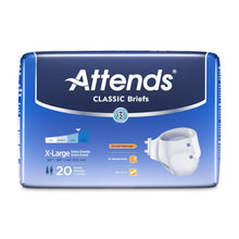 Load image into Gallery viewer,  Unisex Adult Incontinence Brief Attends® Classic X-Large Disposable Heavy Absorbency