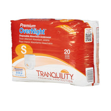 Load image into Gallery viewer, Unisex Adult Absorbent Underwear Tranquility® Premium OverNight™ Pull On with Tear Away Seams Small Disposable Heavy Absorbency