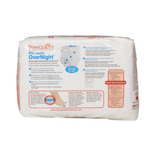Load image into Gallery viewer, Unisex Adult Absorbent Underwear Tranquility® Premium OverNight™ Pull On with Tear Away Seams Large Disposable Heavy Absorbency