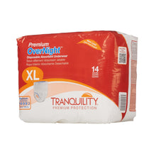 Load image into Gallery viewer, Unisex Adult Absorbent Underwear Tranquility® Premium OverNight™ Pull On with Tear Away Seams X-Large Disposable Heavy Absorbency