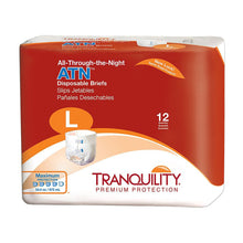 Load image into Gallery viewer,  Unisex Adult Incontinence Brief Tranquility® ATN Large Disposable Heavy Absorbency