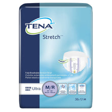 Load image into Gallery viewer, Unisex Adult Incontinence Brief TENA® Stretch™ Ultra Medium Disposable Moderate Absorbency