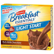 Load image into Gallery viewer, Oral Supplement Carnation® Breakfast Essentials® No Sugar Added Rich Milk Chocolate Flavor Powder 20 Gram Individual Packet