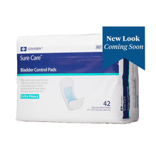 Load image into Gallery viewer, Bladder Control Pad Sure Care™ 4 X 14-1/2 Inch Heavy Absorbency Polymer Core One Size Fits Most Adult Unisex Disposable