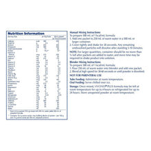Load image into Gallery viewer, Elemental Oral Supplement / Tube Feeding Formula Vivonex® Plus Unflavored 2.8 oz. Individual Packet Powder