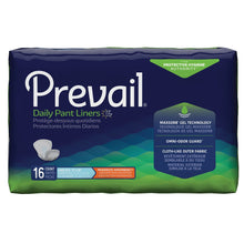 Load image into Gallery viewer, Bladder Control Pad Prevail® Daily Pant Liners 28 Inch Length Moderate Absorbency Polymer Core Large Plus Adult Unisex Disposable