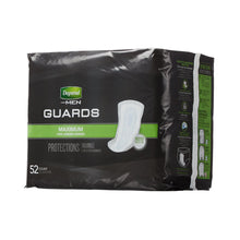 Load image into Gallery viewer, Bladder Control Pad Depend® Guards for Men 12 Inch Length Heavy Absorbency Absorb-Loc® Core One Size Fits Most Adult Male Disposable