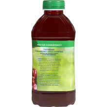 Load image into Gallery viewer, Thickened Beverage Thick & Easy® 46 oz. Bottle Cranberry Juice Cocktail Flavor Ready to Use Nectar Consistency