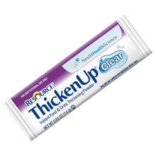 Load image into Gallery viewer, Food and Beverage Thickener Resource® Thickenup® Clear 1.4 Gram Individual Packet Unflavored Powder Consistency Varies By Preparation