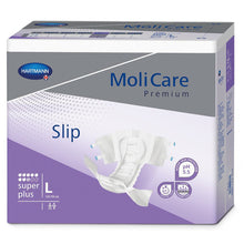 Load image into Gallery viewer, Unisex Adult Incontinence Brief MoliCare® Premium Super Plus Large Disposable Heavy Absorbency