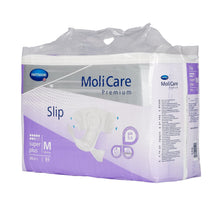 Load image into Gallery viewer, Unisex Adult Incontinence Brief MoliCare® Premium Super Plus Medium Disposable Heavy Absorbency