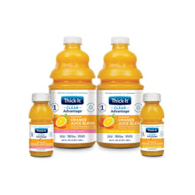 Load image into Gallery viewer, Thickened Beverage Thick-It® Clear Advantage® 8 oz. Bottle Orange Flavor Ready to Use Honey Consistency