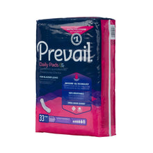 Load image into Gallery viewer, Bladder Control Pad Prevail® Daily Pads Ultimate 16 Inch Length Heavy Absorbency Polymer Core One Size Fits Most Adult Female Disposable