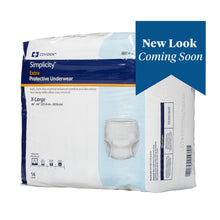 Load image into Gallery viewer, Unisex Adult Absorbent Underwear Simplicity™ Pull On with Tear Away Seams X-Large Disposable Moderate Absorbency