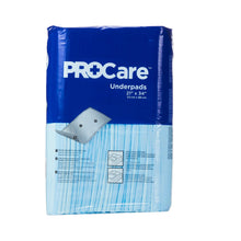 Load image into Gallery viewer, Underpad ProCare™ 21 X 34 Inch Disposable Fluff Light Absorbency