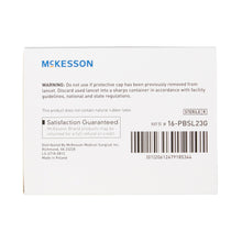 Load image into Gallery viewer, Lancet McKesson Fixed Depth Lancet Needle 1.8 mm Depth 23 Gauge Push Button Activated