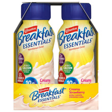 Load image into Gallery viewer, Oral Supplement Carnation® Breakfast Essentials® Creamy Strawberry Flavor Ready to Use 8 oz. Bottle