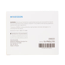 Load image into Gallery viewer, Lancet McKesson Safety Lancet Needle 2.0 mm Depth 21 Gauge Push Button Activated