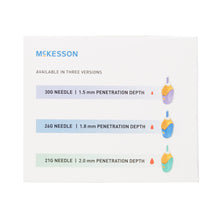 Load image into Gallery viewer, Lancet McKesson Safety Lancet Needle 2.0 mm Depth 21 Gauge Push Button Activated