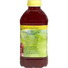 Load image into Gallery viewer, Thickened Beverage Thick & Easy® 46 oz. Bottle Cranberry Juice Cocktail Flavor Ready to Use Honey Consistency