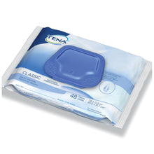 Load image into Gallery viewer, Rinse-Free Bath Wipe TENA® Classic Soft Pack Aloe / Vitamin E / Chamomile Scented 48 Count