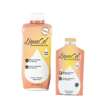 Load image into Gallery viewer, Oral Protein Supplement LiquaCel™ Peach Mango Flavor Ready to Use 32 oz. Bottle